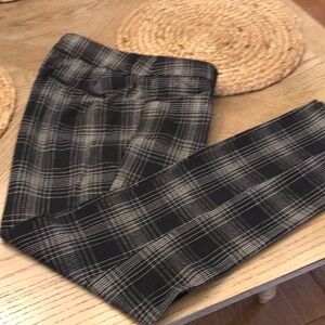 Cynthia Rowley Plaid Dress Pants